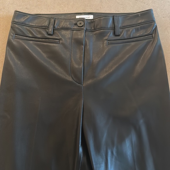 Rebecca Taylor vegan leather trousers….only been worn once!! - Picture 4 of 5